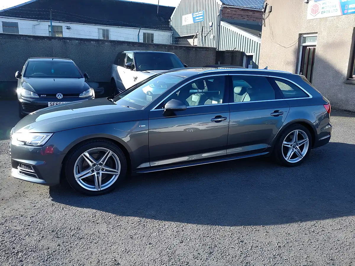 Used 2016 Audi A4 Avant S Line Grey - Front View