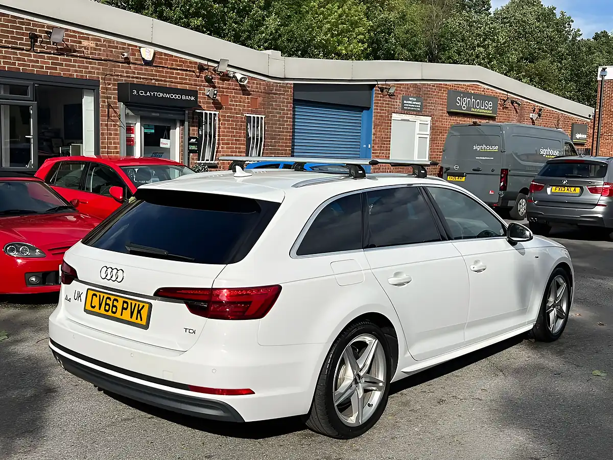 Used 2016 Audi A4 Avant S Line White - Interior and Exterior details 3