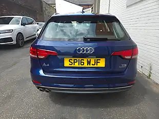 Used 2016 Audi A4 Avant Sport Blue - Interior and Exterior details 15