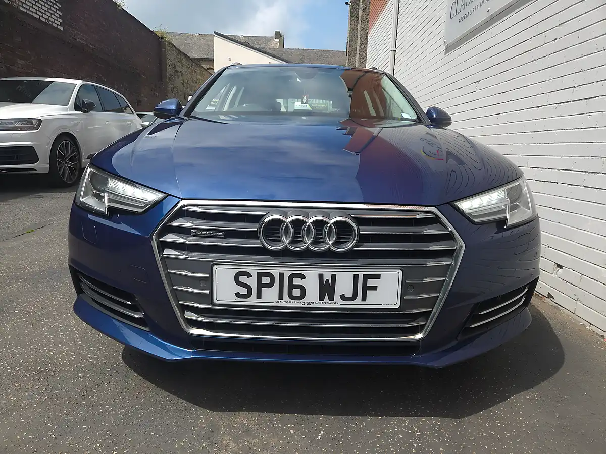 Used 2016 Audi A4 Avant Sport Blue - Interior and Exterior details 2
