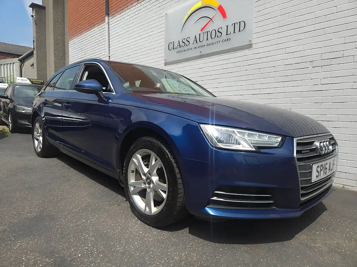 Used 2016 Audi A4 Avant Sport Blue - Interior and Exterior details 3
