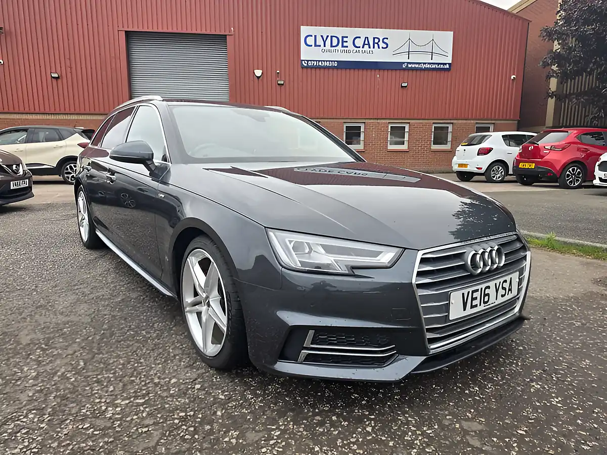 Used 2016 Audi A4 S Line Grey - Front View