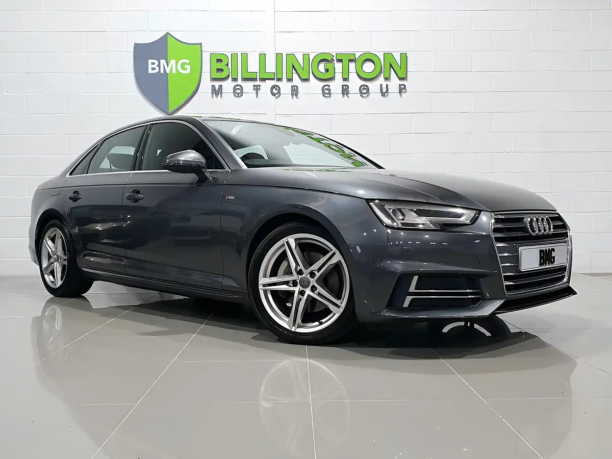 Used 2016 Audi A4 S Line Grey - Front View