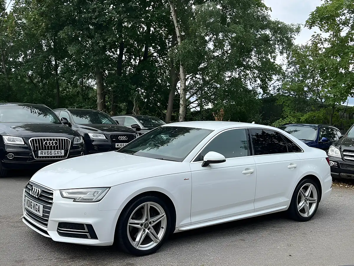 Used 2016 Audi A4 S Line White - Interior and Exterior details 2