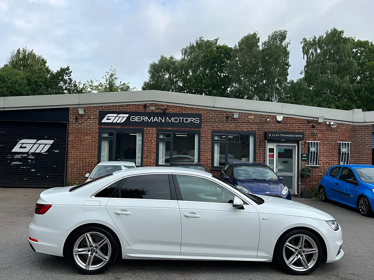 Used 2016 Audi A4 S Line White - Interior and Exterior details 4