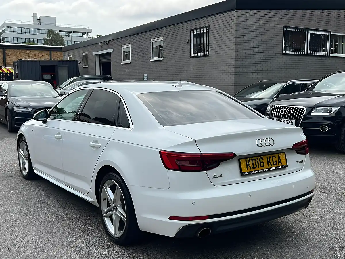 Used 2016 Audi A4 S Line White - Interior and Exterior details 7