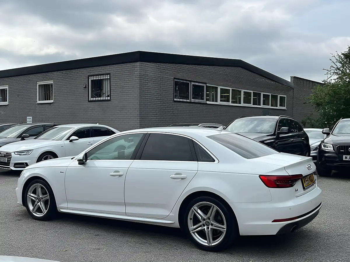 Used 2016 Audi A4 S Line White - Interior and Exterior details 8