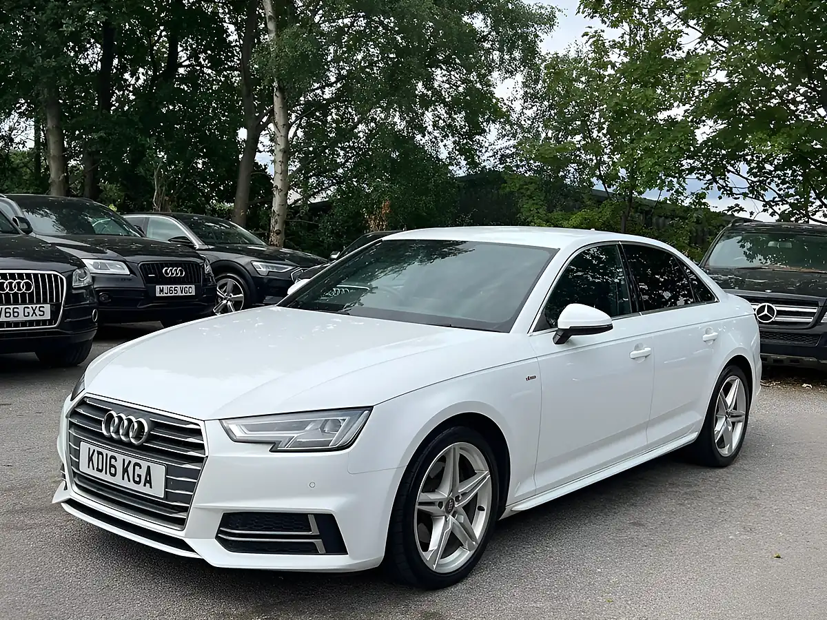 Used 2016 Audi A4 S Line White - Interior and Exterior details 9
