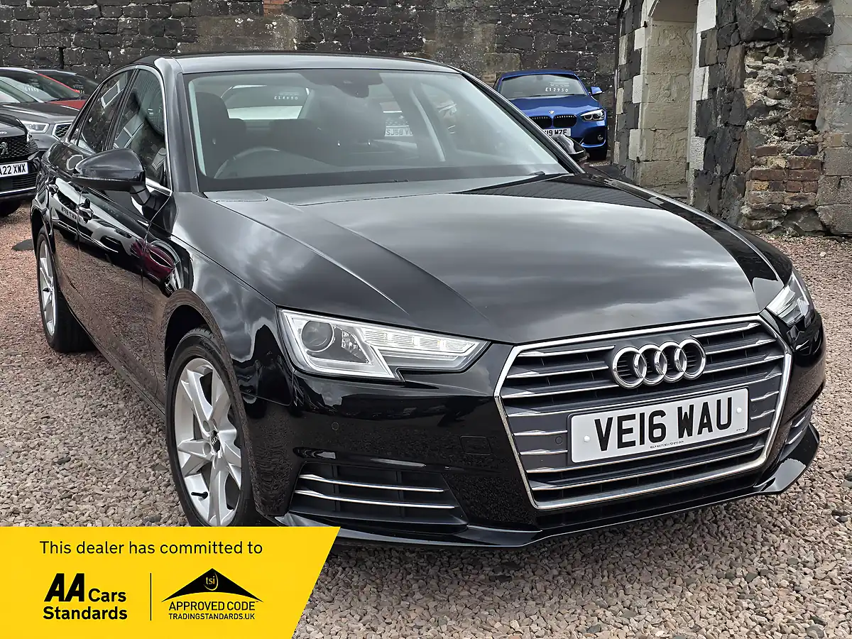Used 2016 Audi A4 Sport Black - Front View