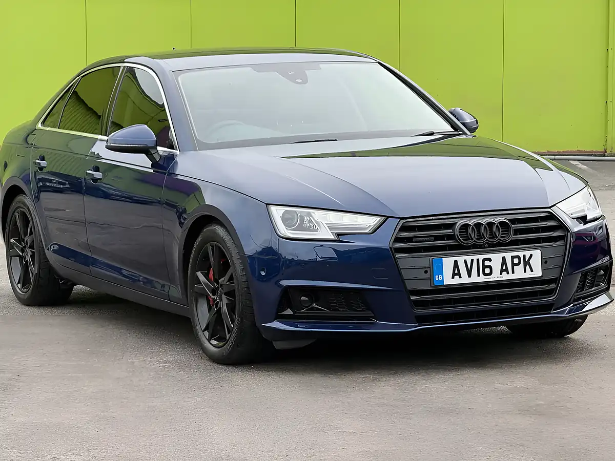 Used 2016 Audi A4 Sport Blue - Front View