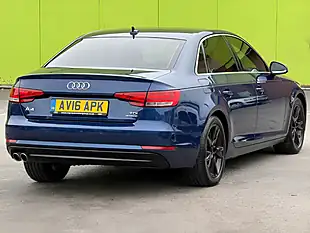 Used 2016 Audi A4 Sport Blue - Interior and Exterior details 5