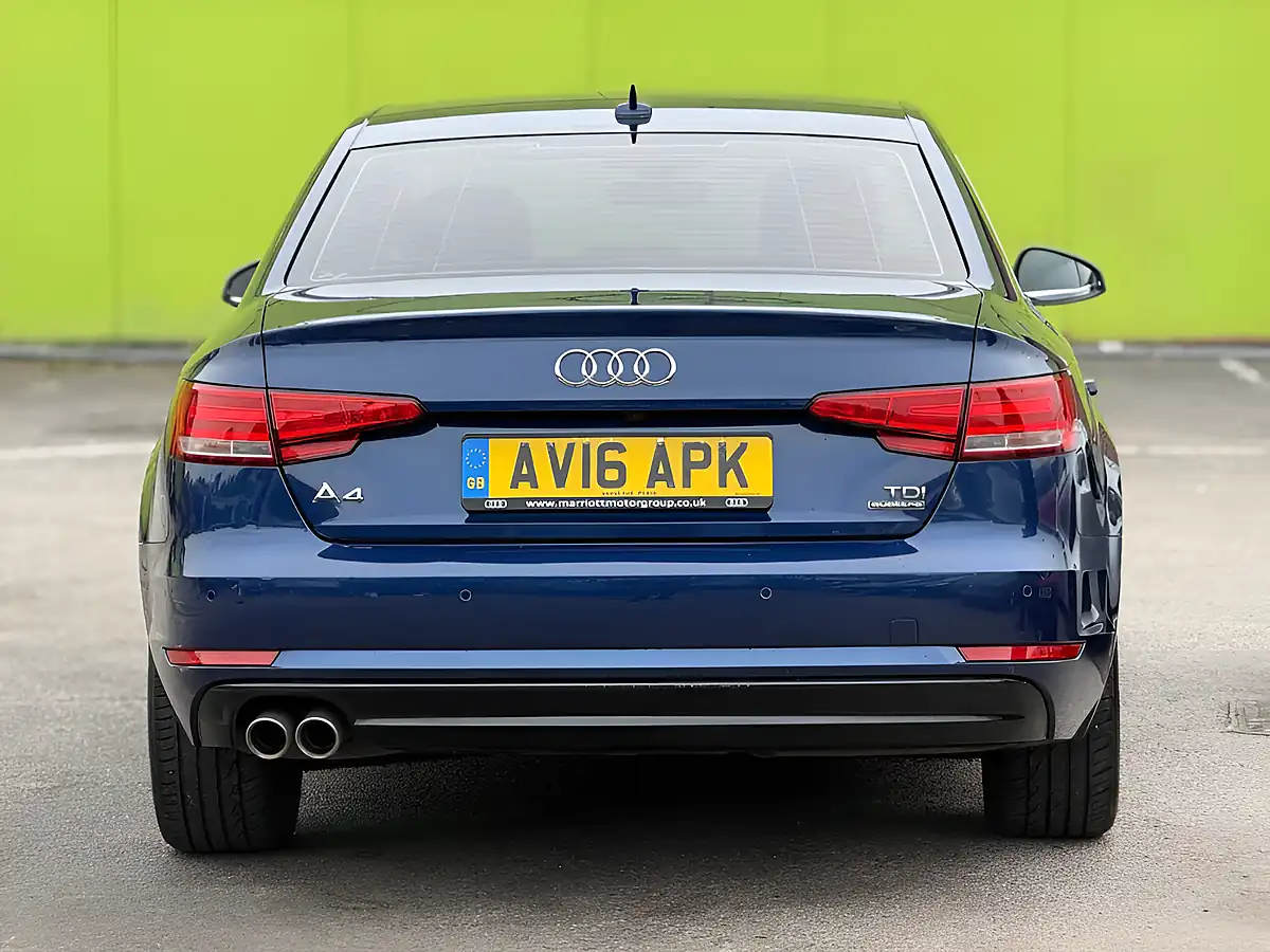 Used 2016 Audi A4 Sport Blue - Interior and Exterior details 6