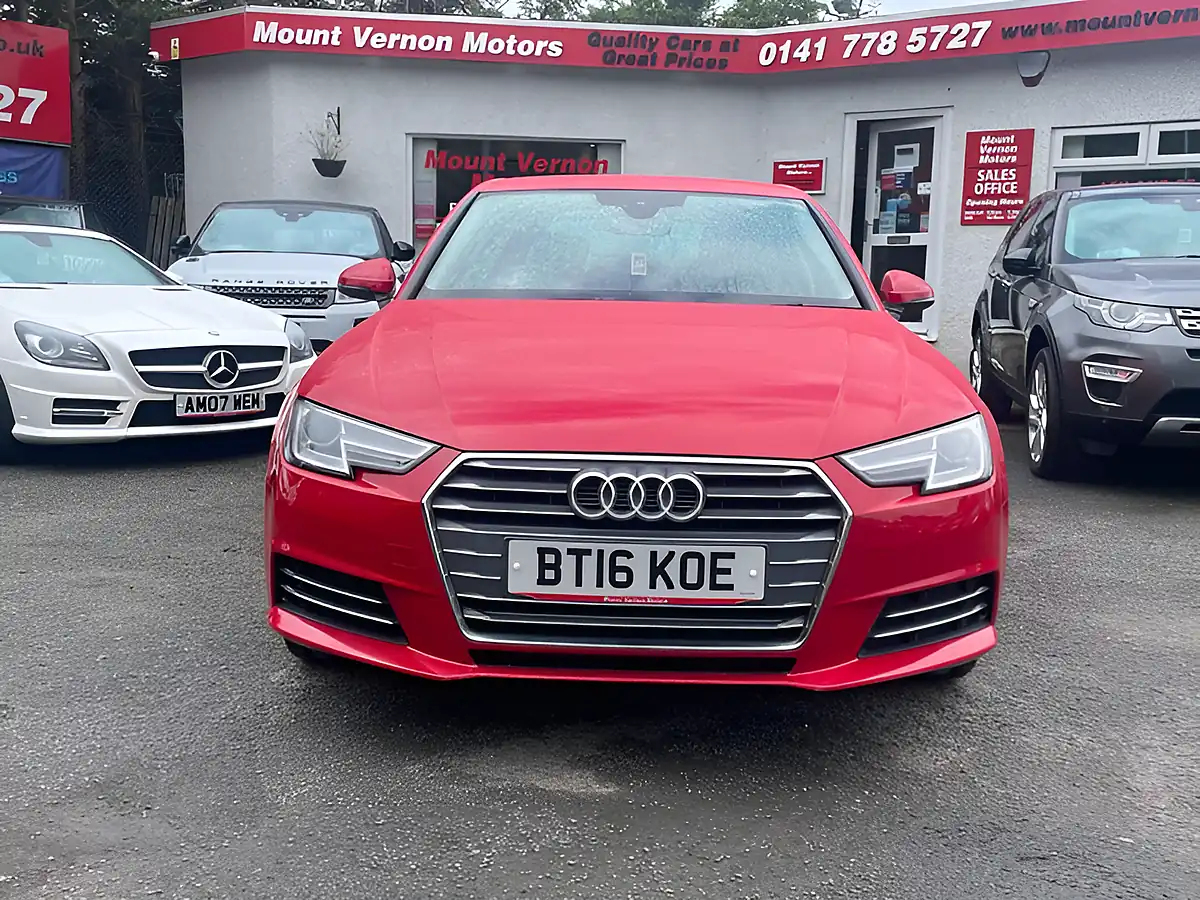 Used 2016 Audi A4 Sport Red - Interior and Exterior details 10