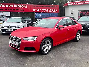 Used 2016 Audi A4 Sport Red - Interior and Exterior details 4