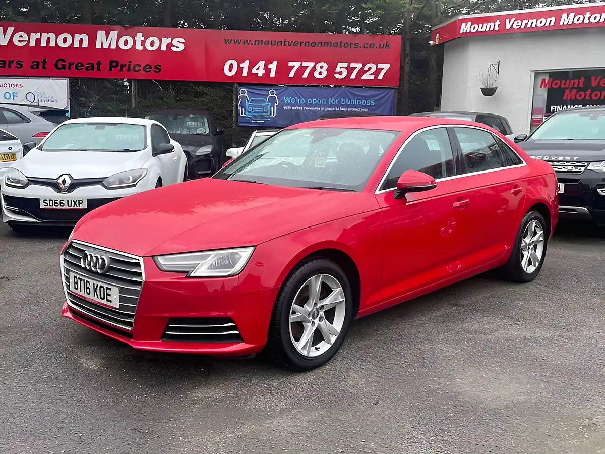 Used 2016 Audi A4 Sport Red - Interior and Exterior details 4