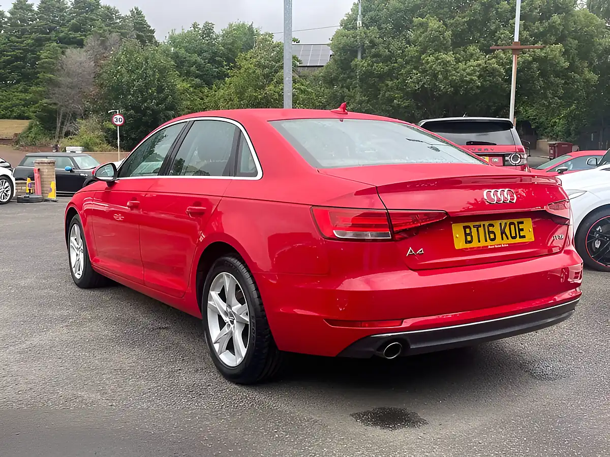 Used 2016 Audi A4 Sport Red - Interior and Exterior details 6