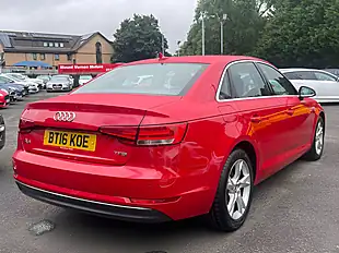 Used 2016 Audi A4 Sport Red - Interior and Exterior details 8