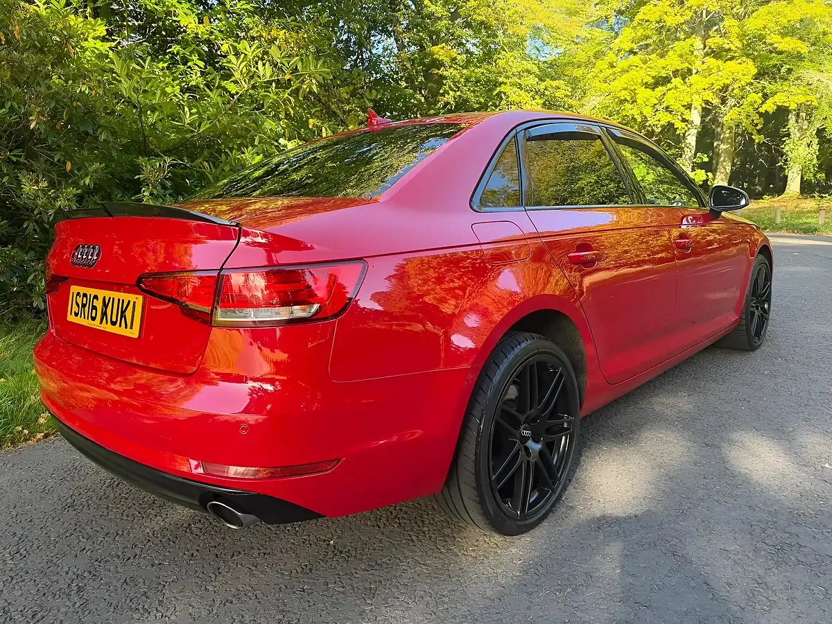 Used 2016 Audi A4 Sport Red - Interior and Exterior details 3