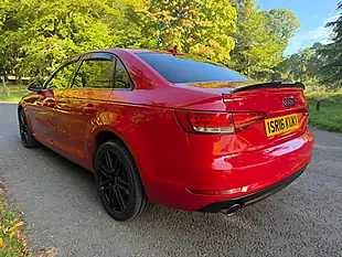 Used 2016 Audi A4 Sport Red - Interior and Exterior details 4