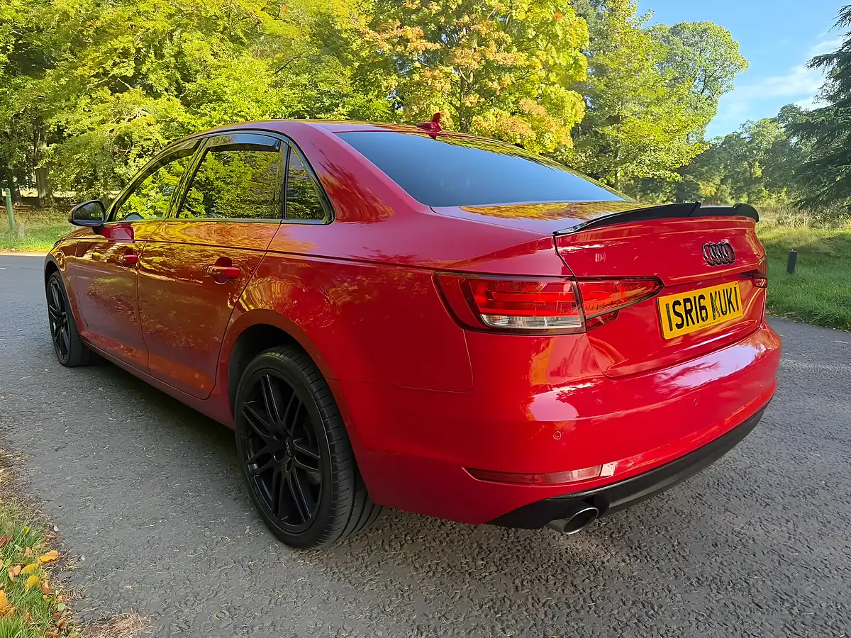 Used 2016 Audi A4 Sport Red - Interior and Exterior details 4