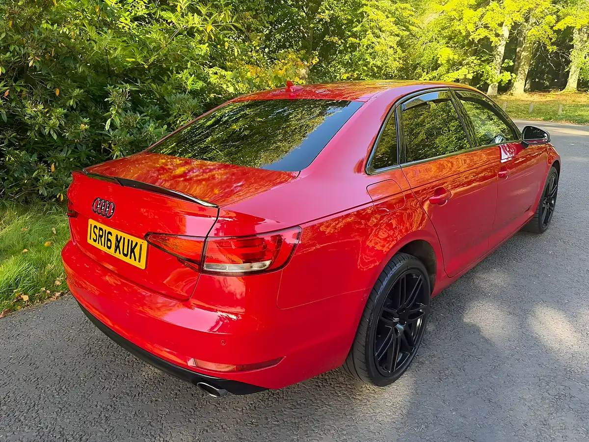 Used 2016 Audi A4 Sport Red - Interior and Exterior details 6