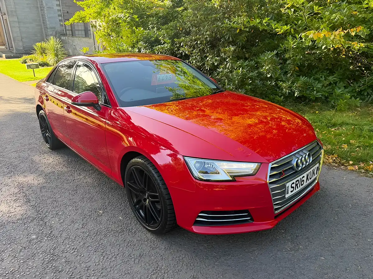Used 2016 Audi A4 Sport Red - Interior and Exterior details 8