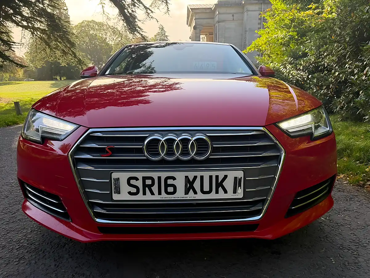Used 2016 Audi A4 Sport Red - Interior and Exterior details 9