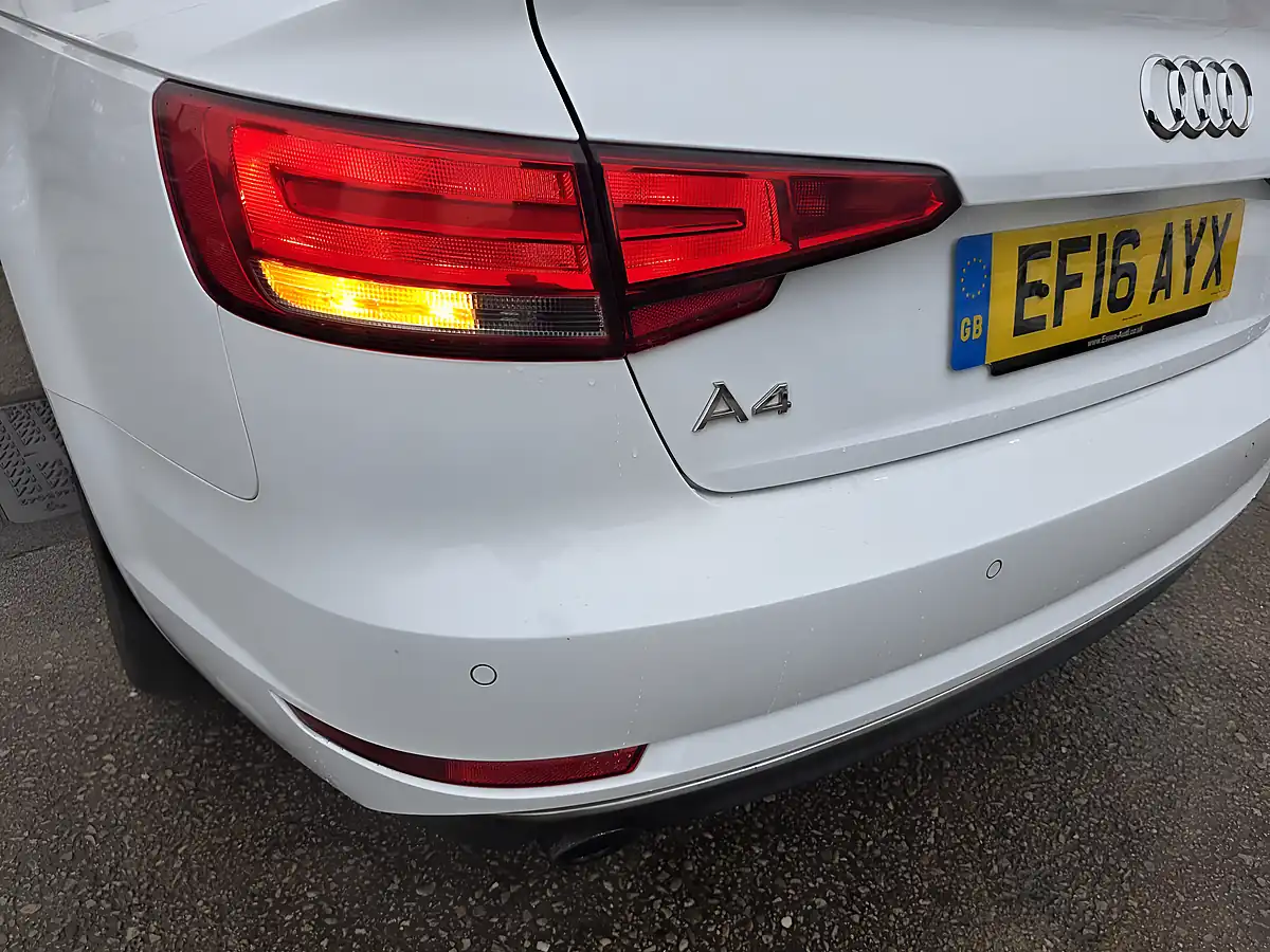 Used 2016 Audi A4 Sport White - Interior and Exterior details 17