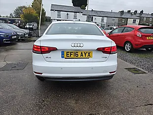 Used 2016 Audi A4 Sport White - Interior and Exterior details 7