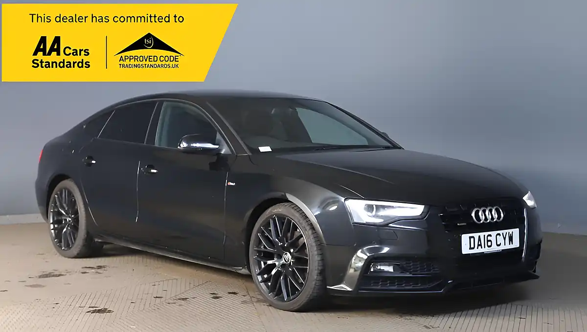 Used 2016 Audi A5 Black Edition Plus Black - Front View