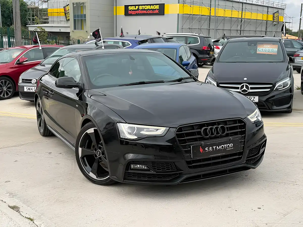 Used 2016 Audi A5 Black Edition Plus Black - Front View