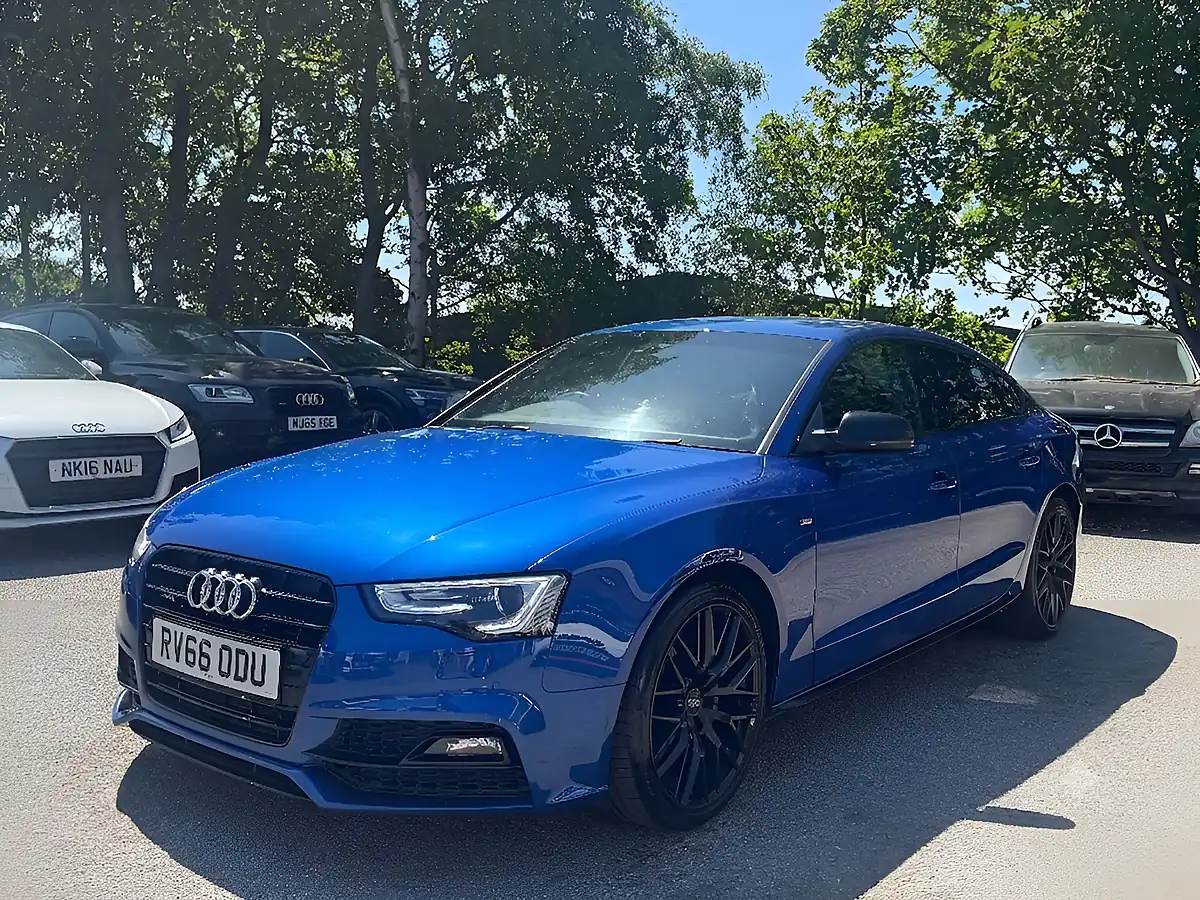 Used 2016 Audi A5 Black Edition Plus Blue - Interior and Exterior details 2