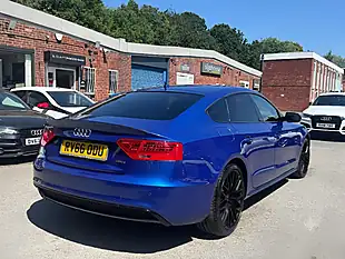 Used 2016 Audi A5 Black Edition Plus Blue - Interior and Exterior details 3