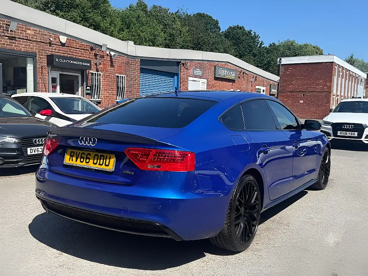 Used 2016 Audi A5 Black Edition Plus Blue - Interior and Exterior details 3