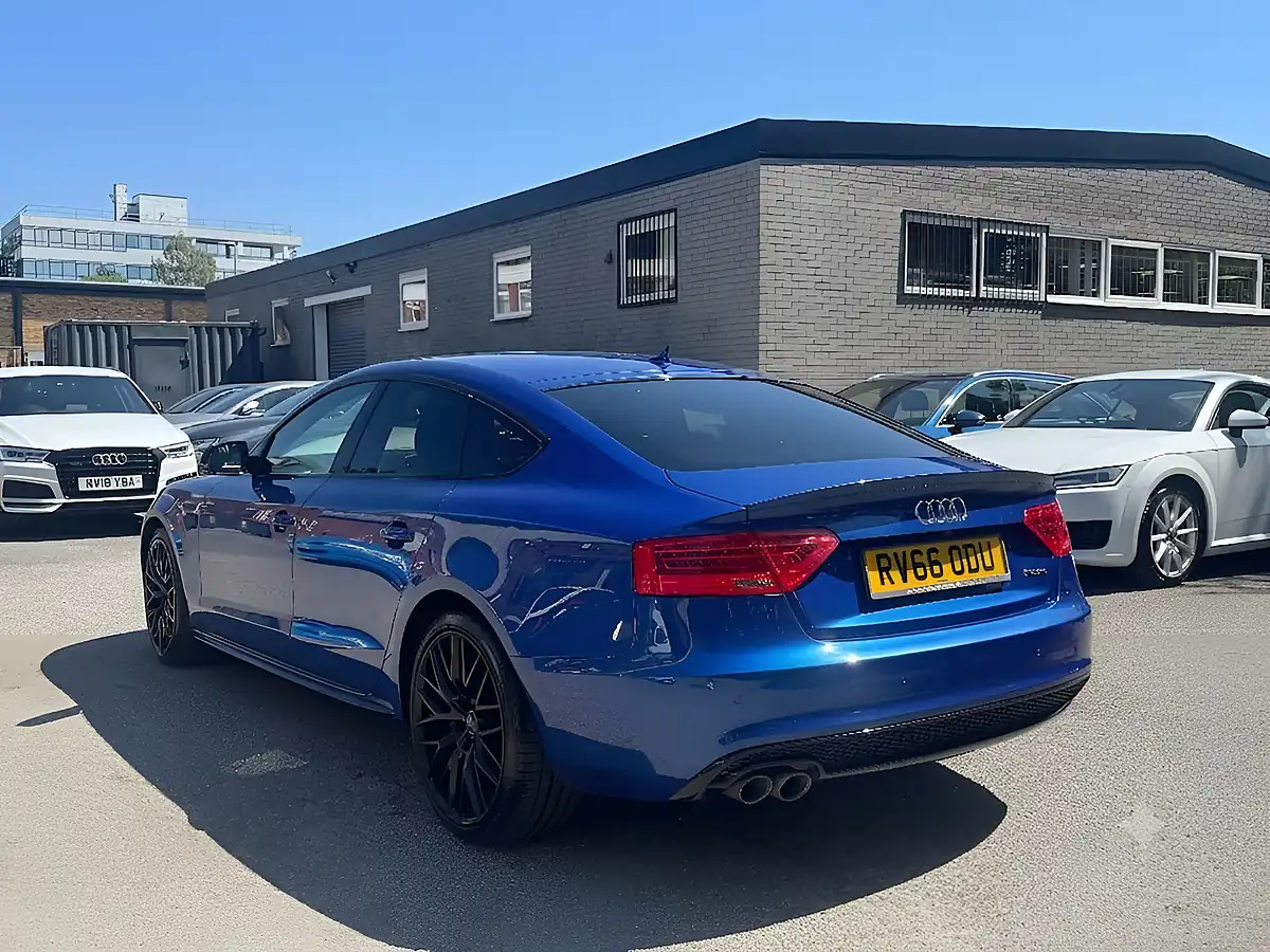 Used 2016 Audi A5 Black Edition Plus Blue - Interior and Exterior details 4