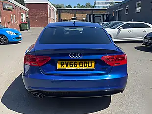 Used 2016 Audi A5 Black Edition Plus Blue - Interior and Exterior details 5