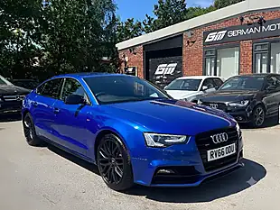 Used 2016 Audi A5 Black Edition Plus Blue - Interior and Exterior details 9