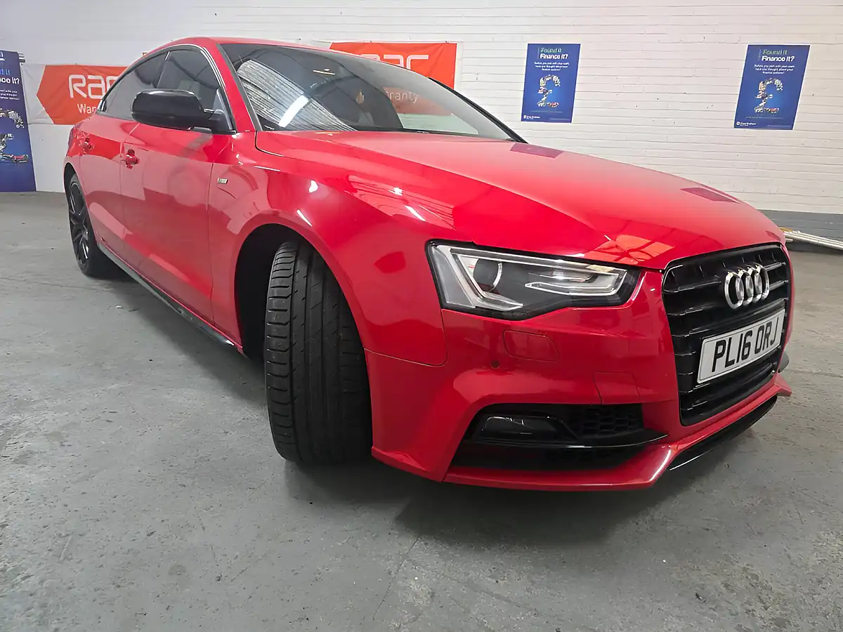 Used 2016 Audi A5 Black Edition Plus Red - Front View