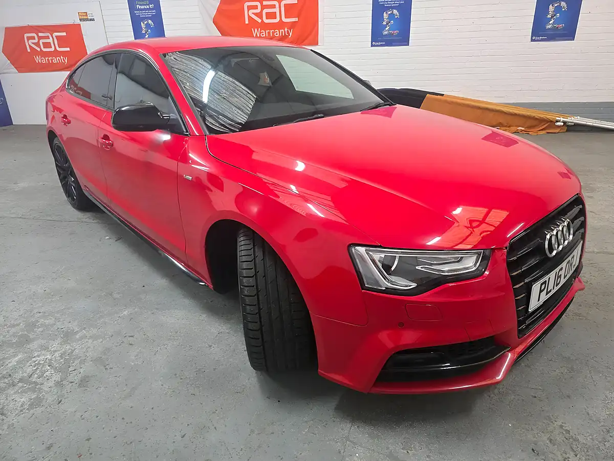Used 2016 Audi A5 Black Edition Plus Red - Interior and Exterior details 2
