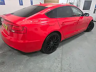 Used 2016 Audi A5 Black Edition Plus Red - Interior and Exterior details 7