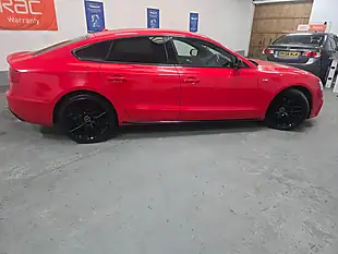 Used 2016 Audi A5 Black Edition Plus Red - Interior and Exterior details 8