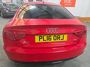 Used 2016 Audi A5 Black Edition Plus Red - Interior and Exterior details 9