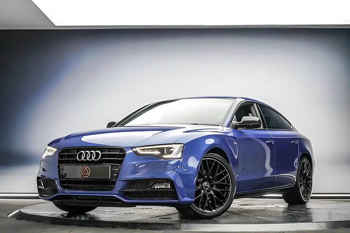 Used 2016 Audi A5 Black Edition Plus Sepang Blue - Front View