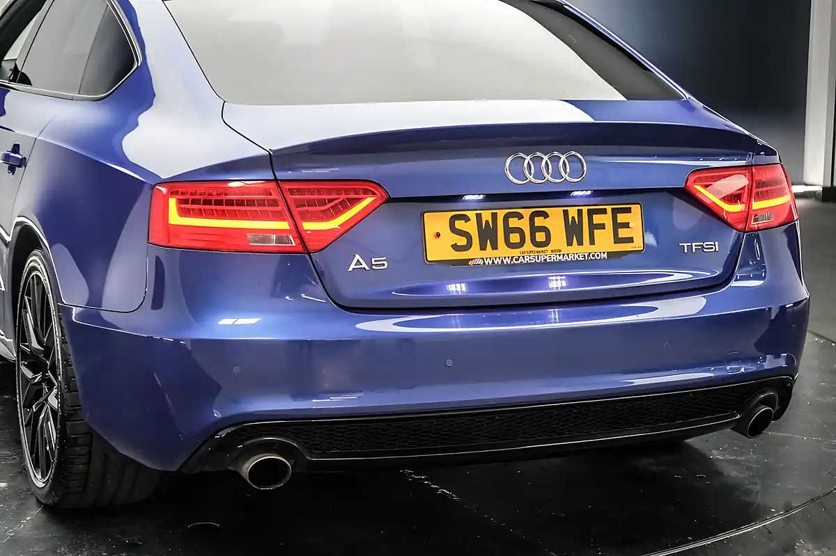 Used 2016 Audi A5 Black Edition Plus Sepang Blue - Interior and Exterior details 12