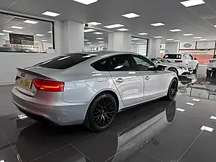 Used 2016 Audi A5 Black Edition Plus Silver - Interior and Exterior details 2