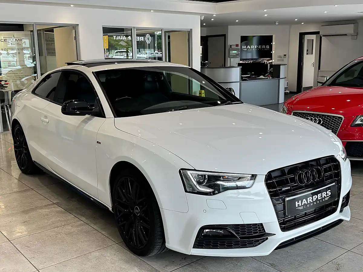 Used 2016 Audi A5 Black Edition Plus White - Interior and Exterior details 15