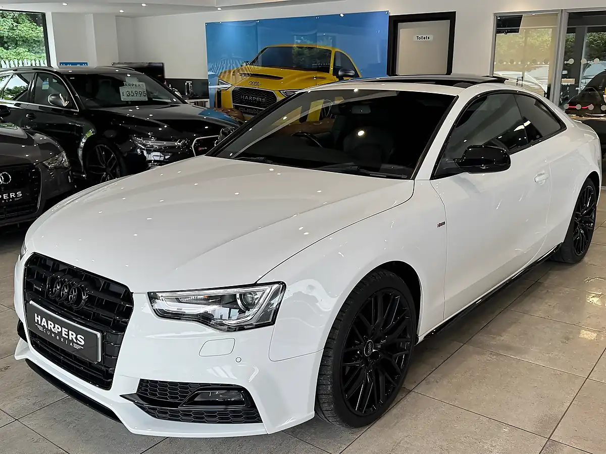 Used 2016 Audi A5 Black Edition Plus White - Interior and Exterior details 17
