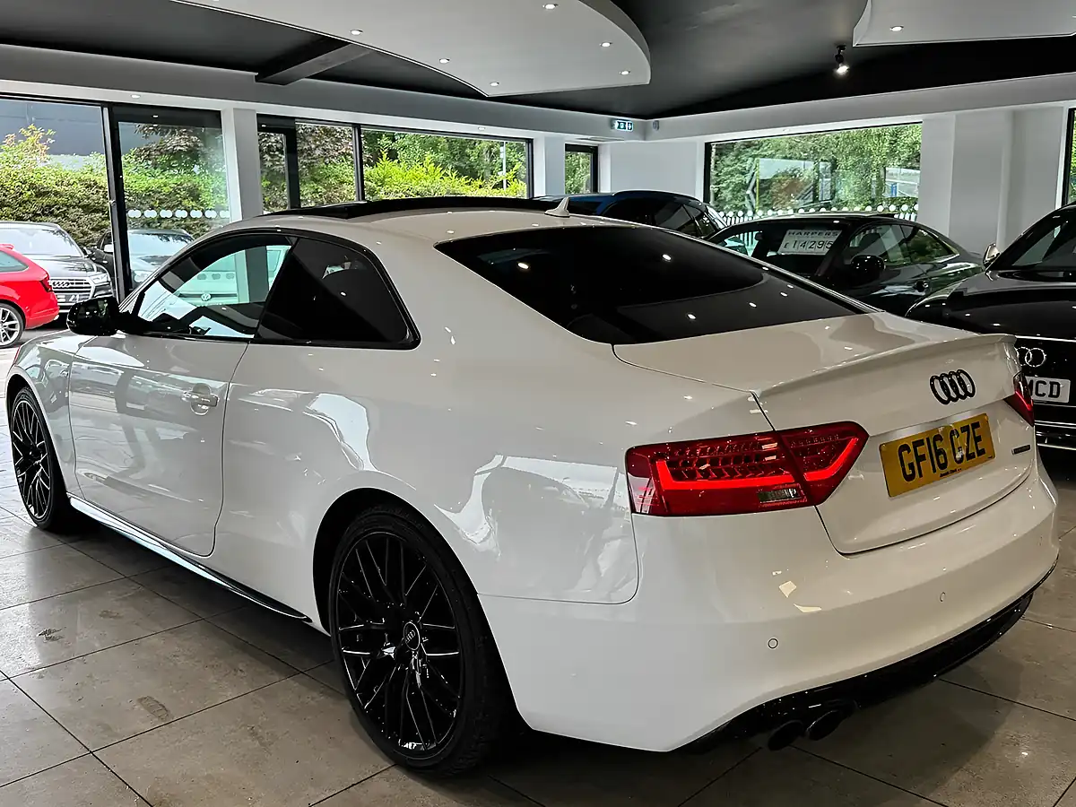 Used 2016 Audi A5 Black Edition Plus White - Interior and Exterior details 18