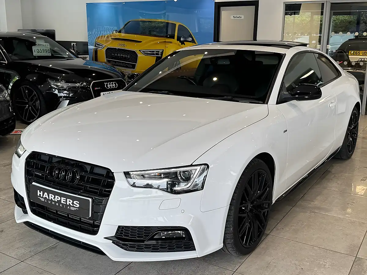 Used 2016 Audi A5 Black Edition Plus White - Interior and Exterior details 16
