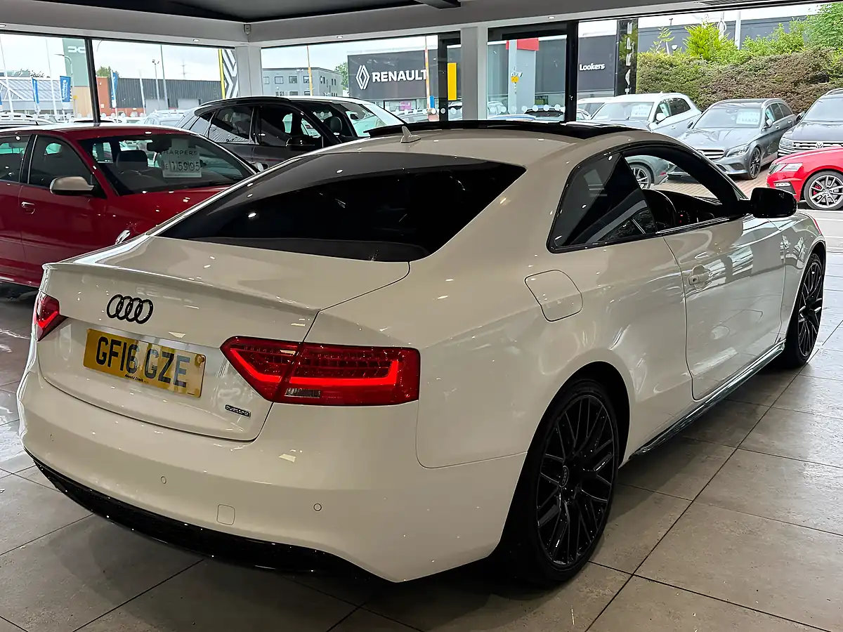 Used 2016 Audi A5 Black Edition Plus White - Interior and Exterior details 19